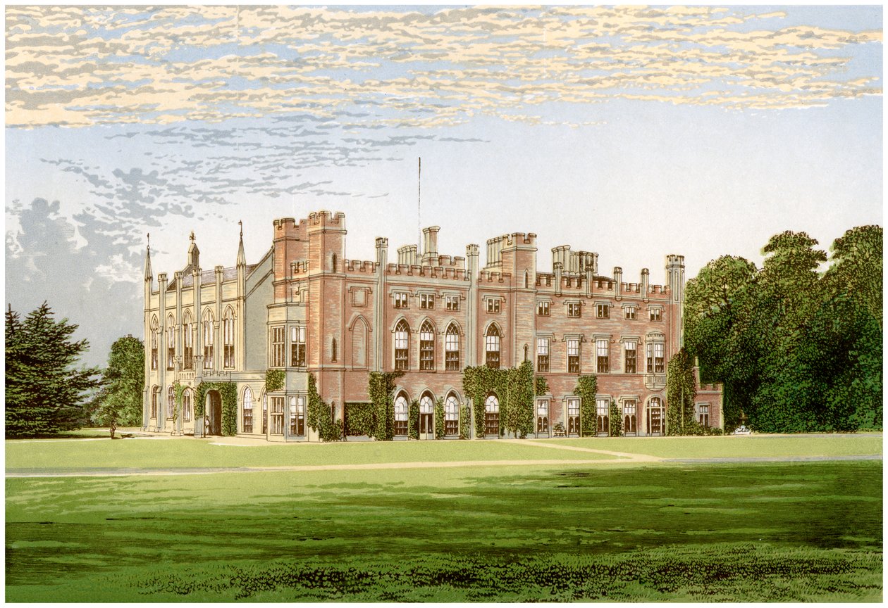 Cassiobury Park, Hertfordshire, hem för Earl of Essex, c1880 av Unbekannt