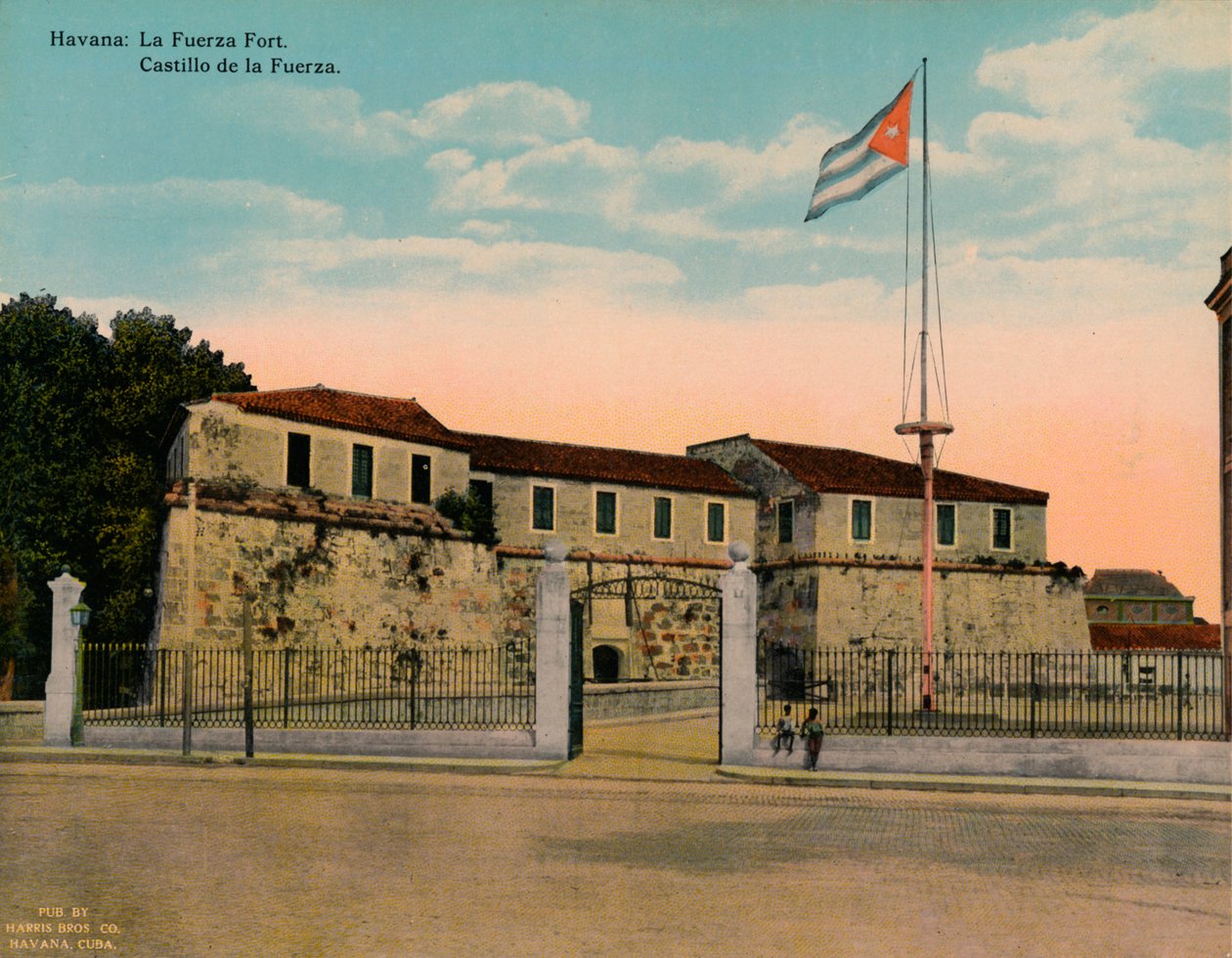 Castle of the Royal Force, Havanna, Kuba, c1920 av Unbekannt