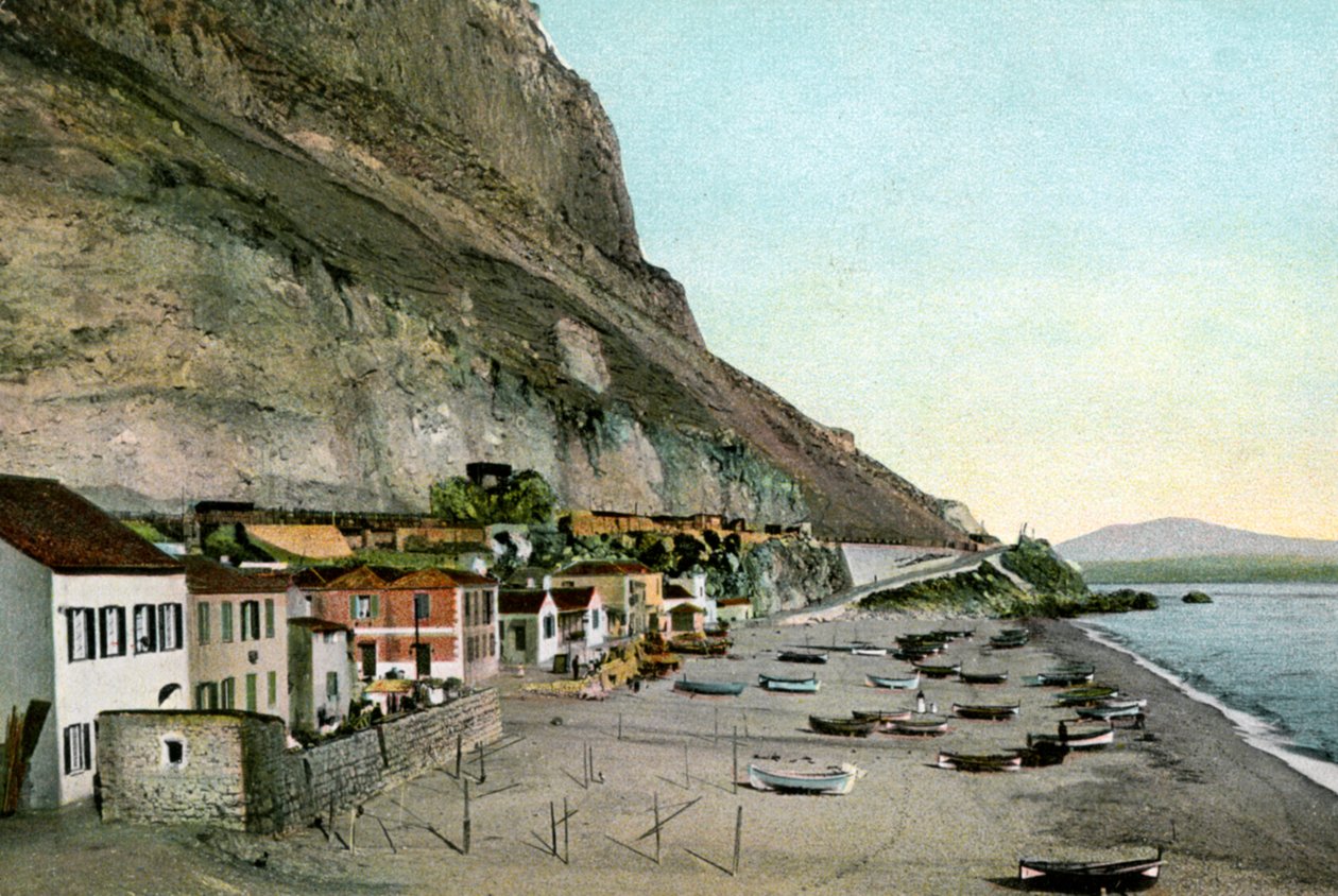 Catalan Bay, Gibraltar, 1900-talet av Unbekannt