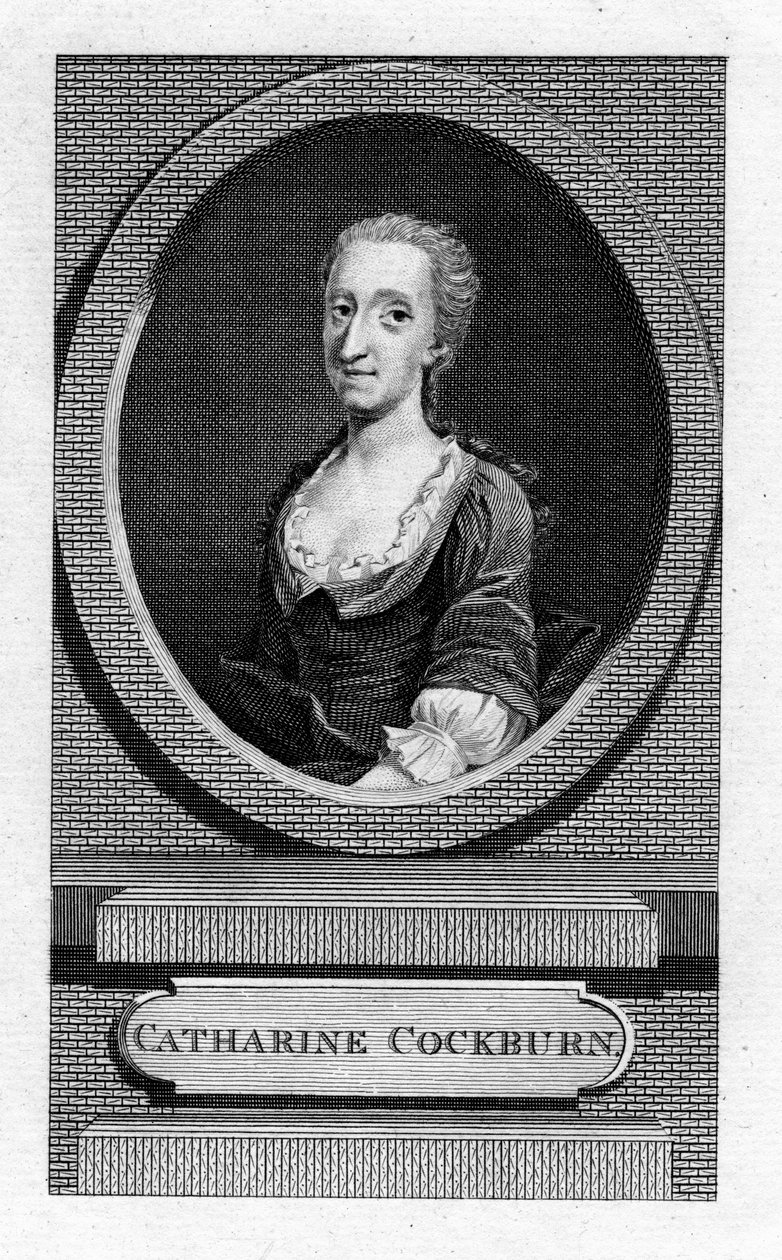 Catharine Trotter Cockburn 1679-1749, skotsk romanförfattare, dramatiker och filosof, 1800-talet av Unbekannt