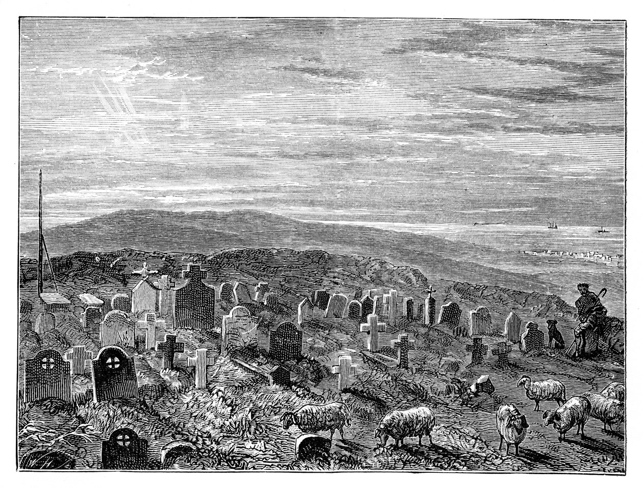 Cathcarts Hill, Krim, Ukraina, c1888 av Unbekannt