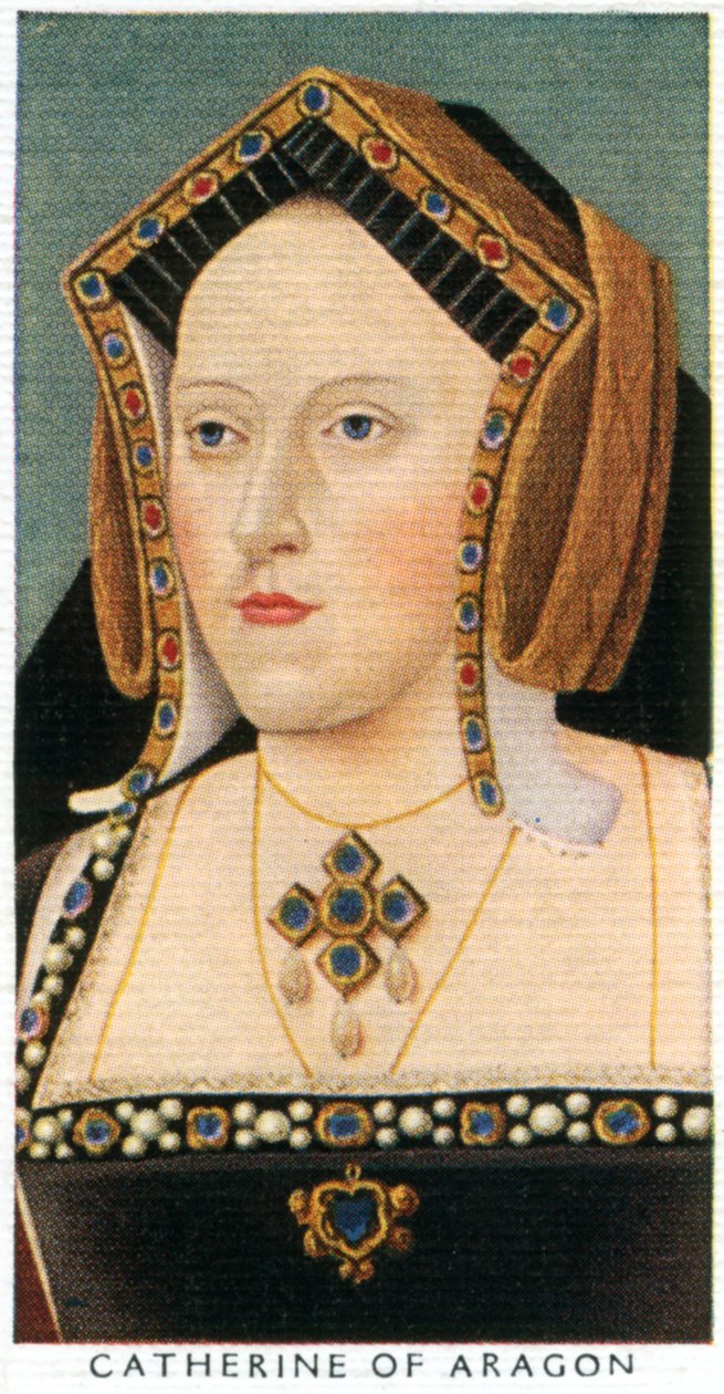 Katarina av Aragonien, Henrik VIII:s första hustru, c1530, tidigt 1900-tal av Unbekannt