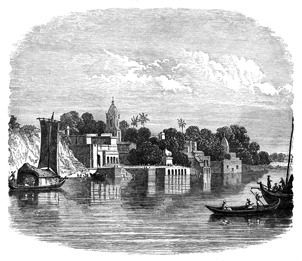 Cawnpore, Indien, c1888 av Unbekannt