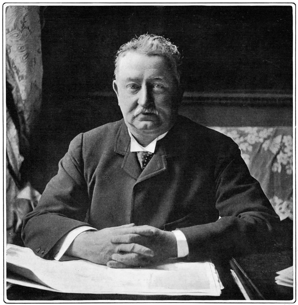 Cecil Rhodes, engelskfödd sydafrikansk entreprenör och statsman, c1901 av Unbekannt