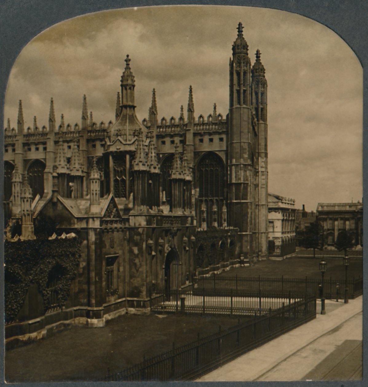 Firat gotiskt kapell vid Kings College, Cambridge, England, c1910. av Unbekannt