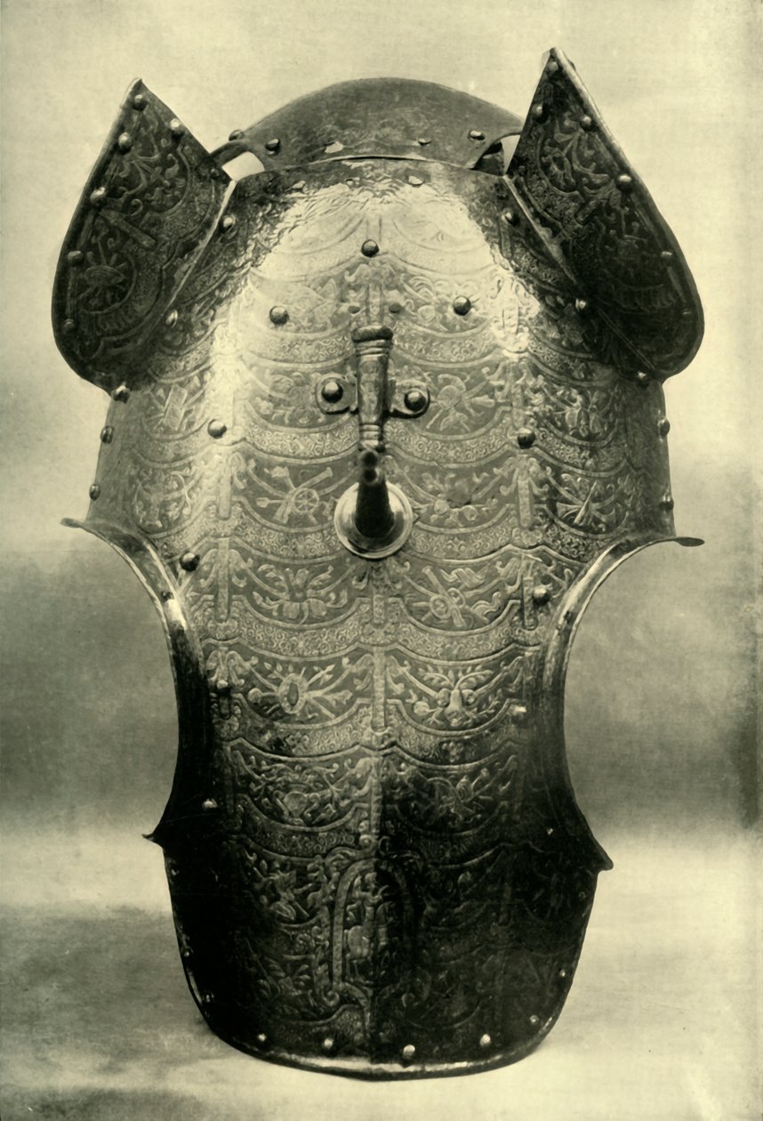 Chamfron tillhörande Alof de Wignacourt, sent 1500-tal, 1908. av Unbekannt