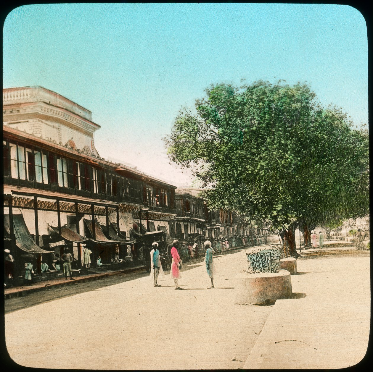 Chandni Chowk, Delhi, Indien, sent 1800-tal eller tidigt 1900-tal av Unbekannt