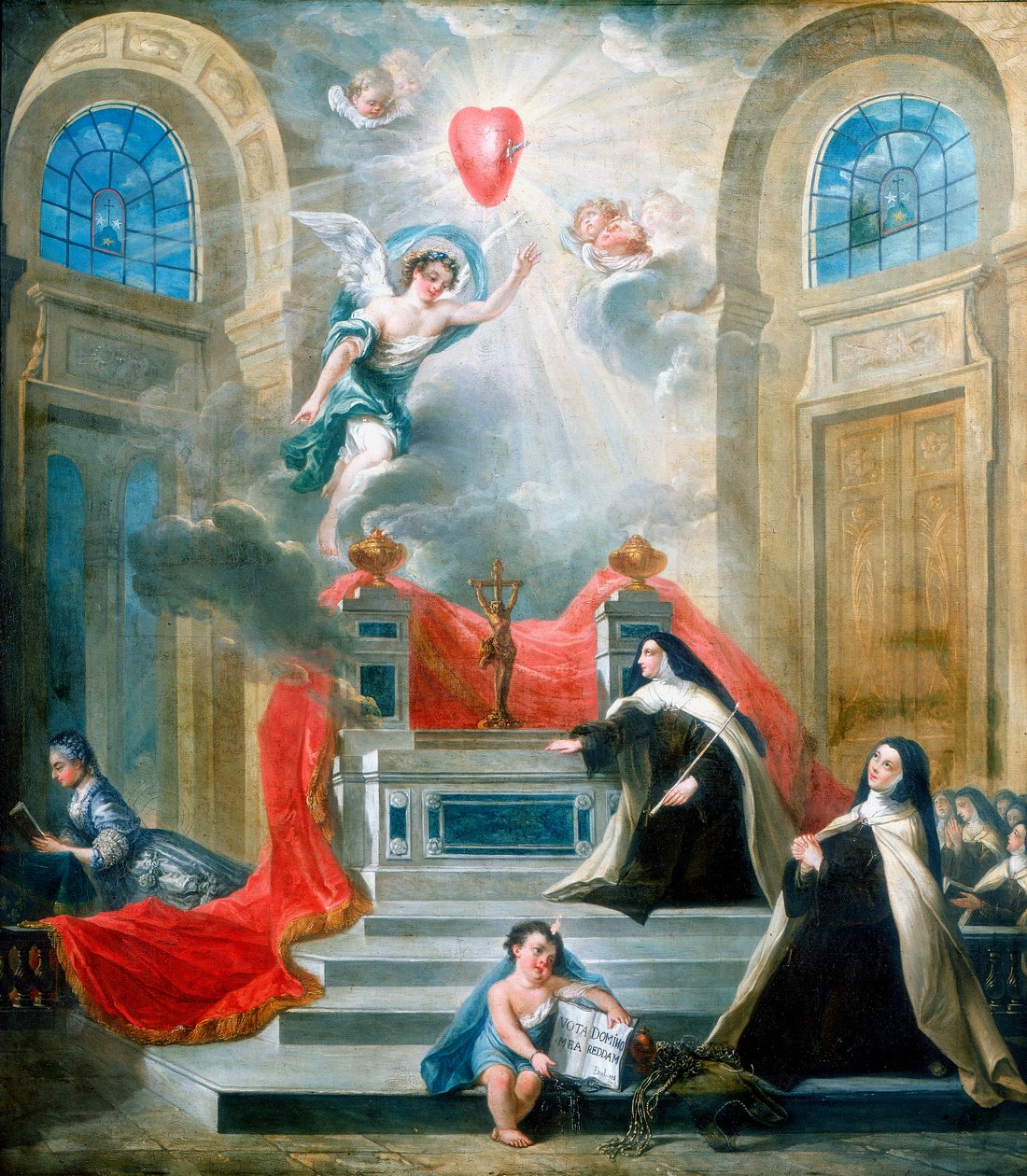 Karmeliternas kapell, Paris, 1783 av Unbekannt