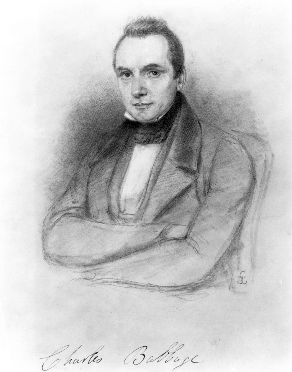 Charles Babbage, brittisk matematiker och datapionjär av Unbekannt