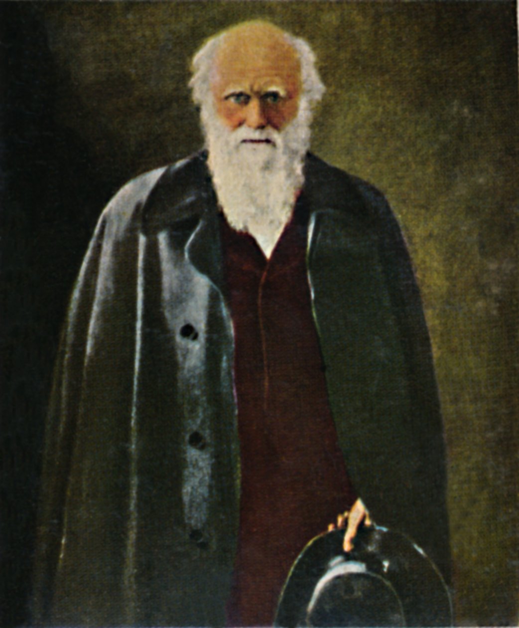 Charles Darwin 1809-1882. - Målning av Collier, 1934. av Unbekannt