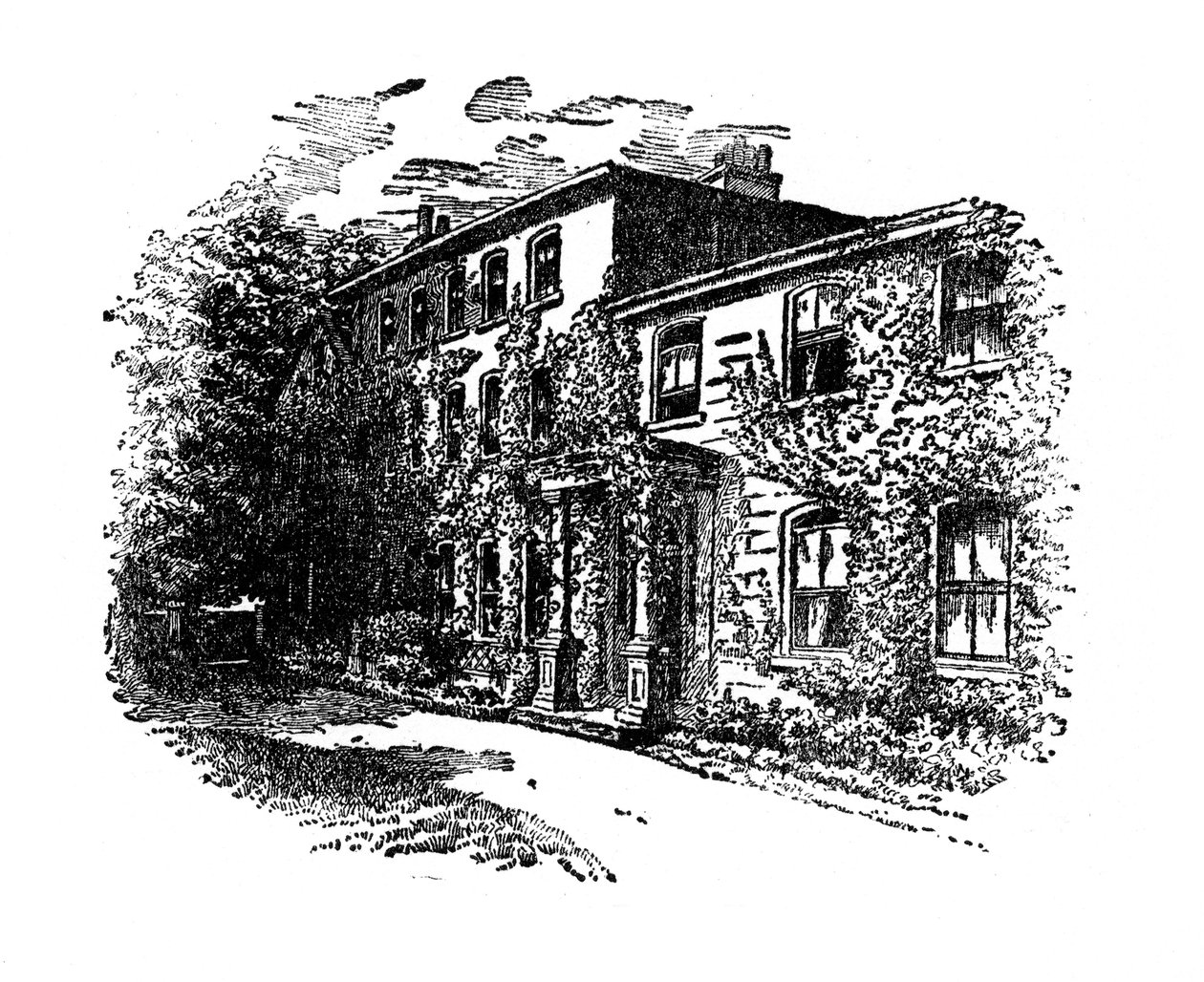 Charles Darwins hus i Downe, Kent av Unbekannt