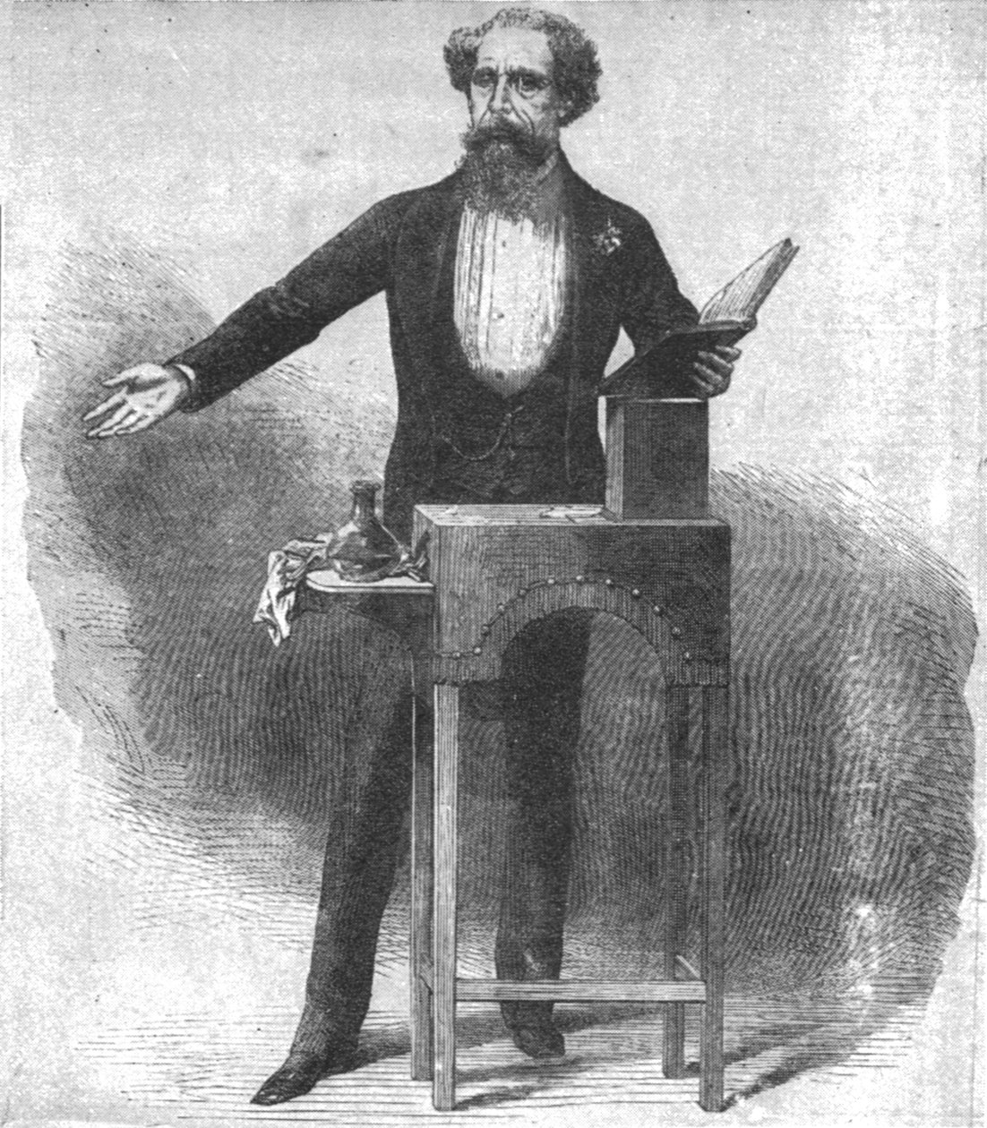 Charles Dickens sista läsning i St. James