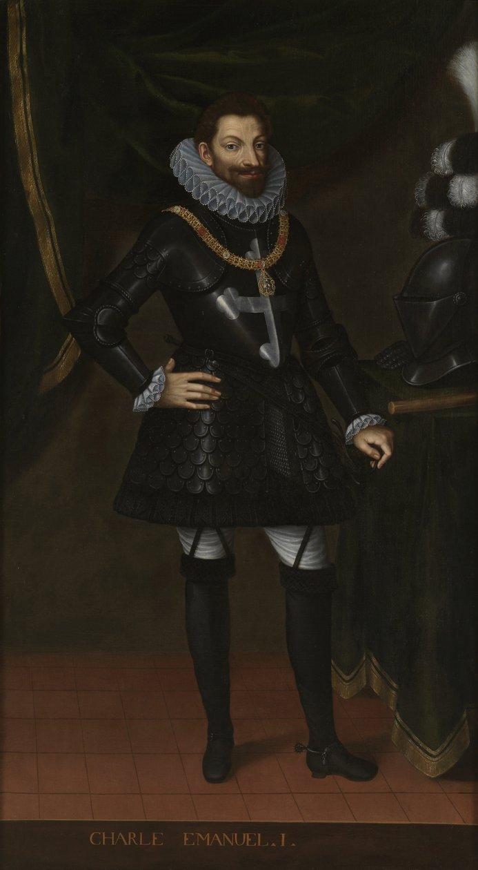 Charles Emmanuel I 1562-1630, hertig av Savojen av Unbekannt