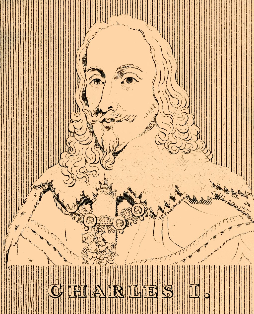 Karl I, 1600-1649, 1830. av Unbekannt