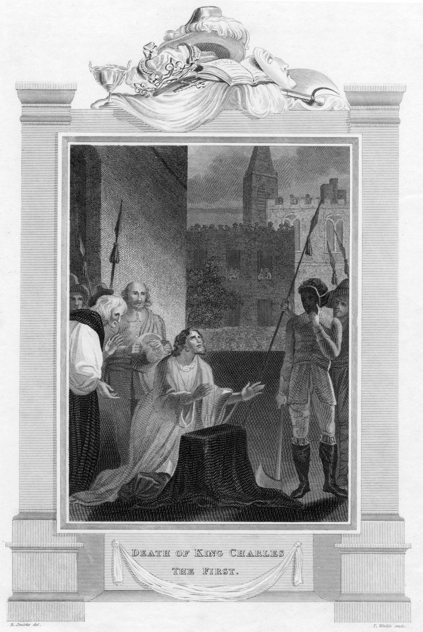 Karl I 1600-1649 kung av England, 1824 av Unbekannt