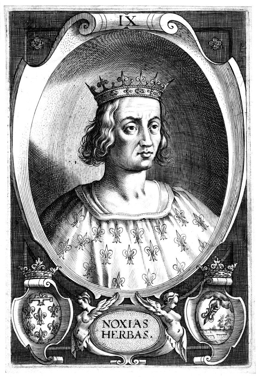 Karl I, kung av Sicilien, Jerusalem, Albanien och Neapel av Unbekannt