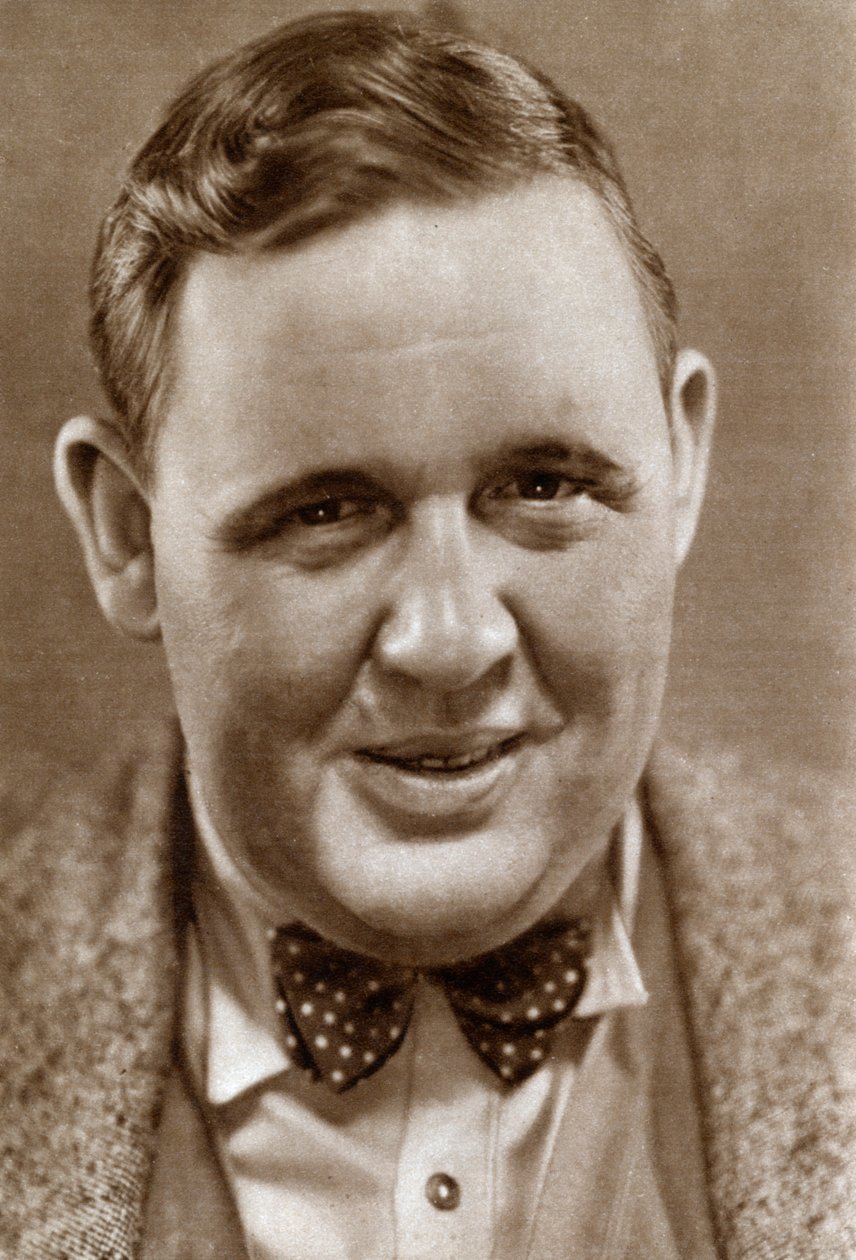 Charles Laughton, engelsk scen- och filmskådespelare, 1933 av Unbekannt