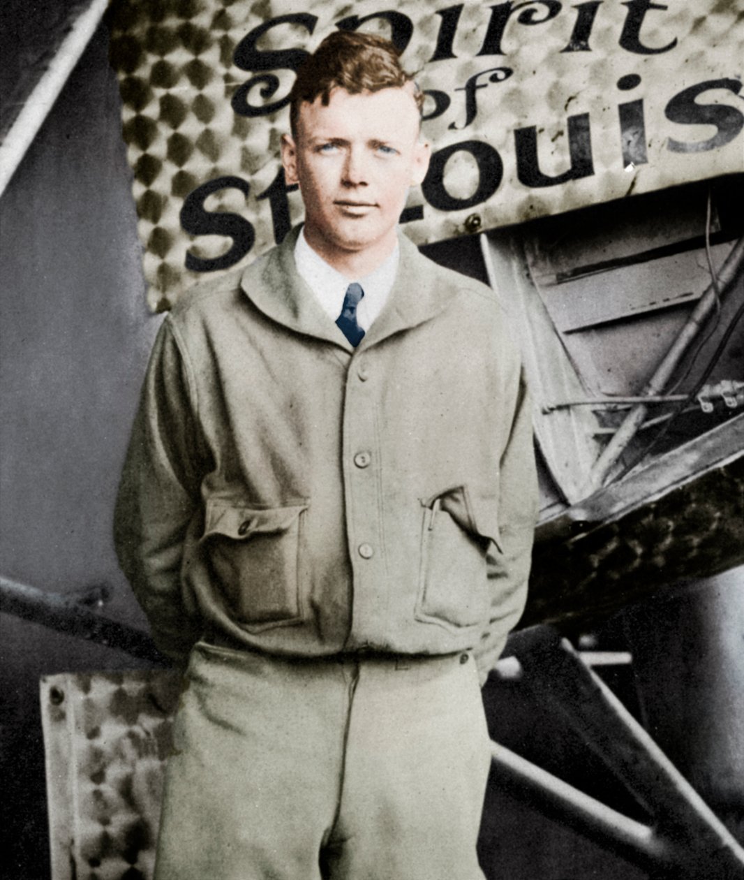 Charles Lindbergh, rekordstor flygare, 1927 av Unbekannt