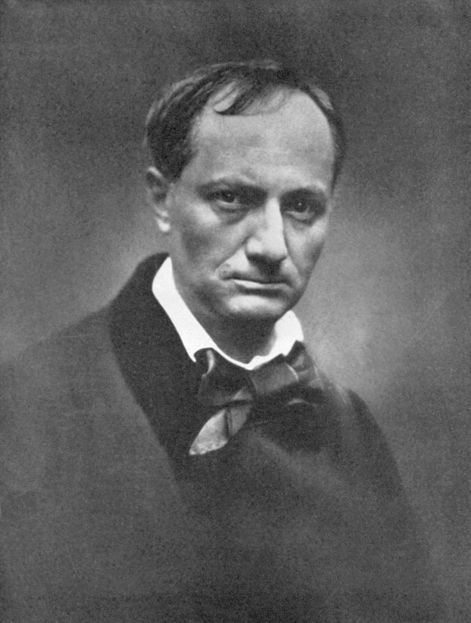 Charles Pierre Baudelaire 1821-1867, fransk symbolistisk poet och konstkritiker, 1864-1865 av Unbekannt