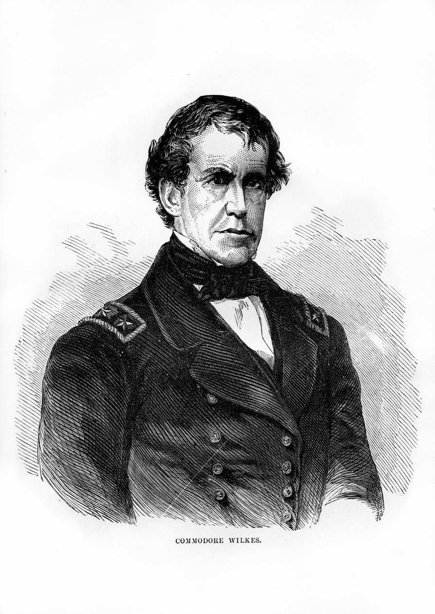 Charles Wilkes, amerikansk sjöofficer och upptäcktsresande, 1872 av Unbekannt