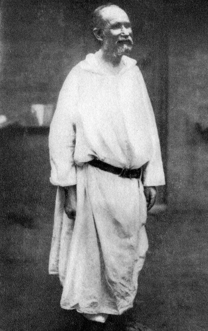 Charles de Foucauld, fransk katolsk präst och missionär, 1915 av Unbekannt