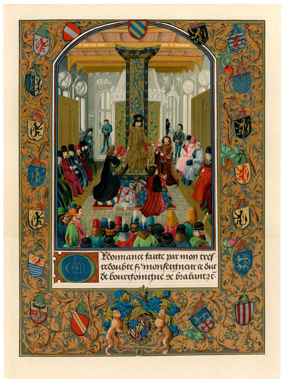 Karl den djärve, hertig av Bourgogne, 1473 av Unbekannt