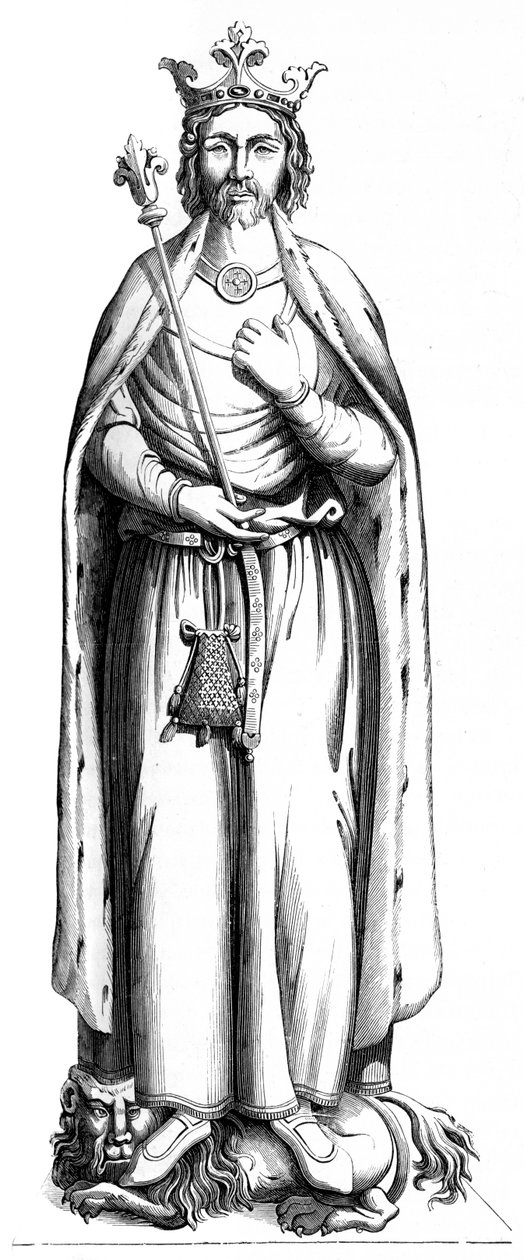 Karl den enfoldige 879-929, 1500-talet 1849 av Unbekannt