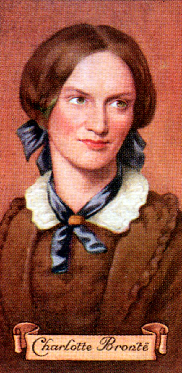 Charlotte Bronte, hämtat från en serie cigarettkort, 1935 av Unbekannt