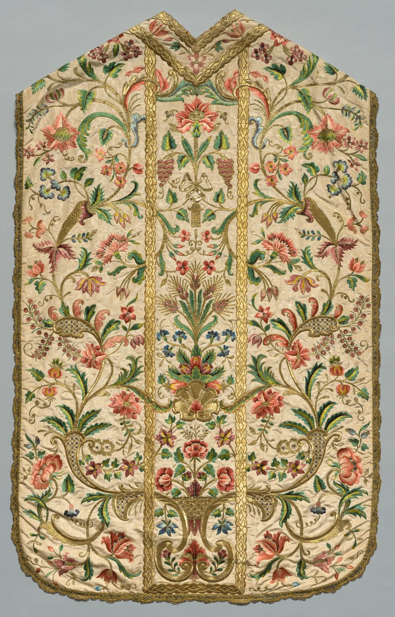 Chasuble, 1700-tal. av Unbekannt