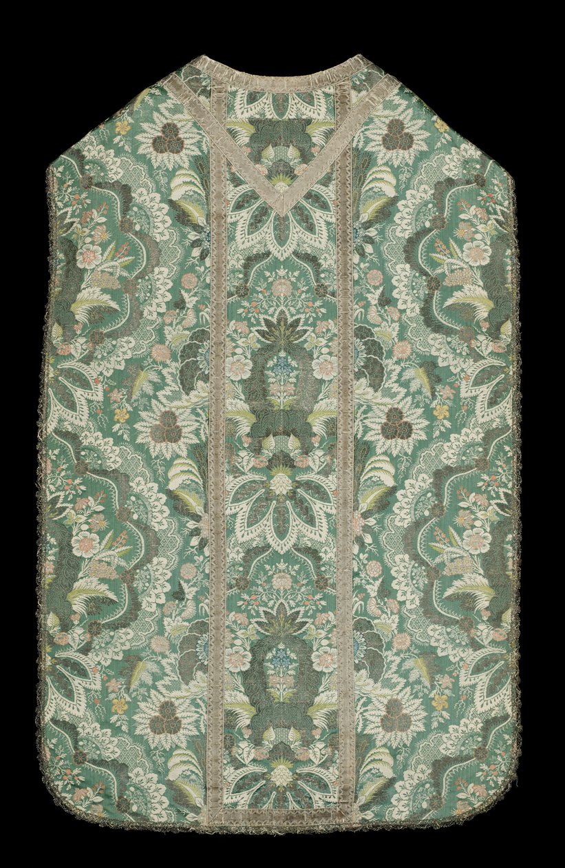 Chasuble, c. 1720-talet. av Unbekannt