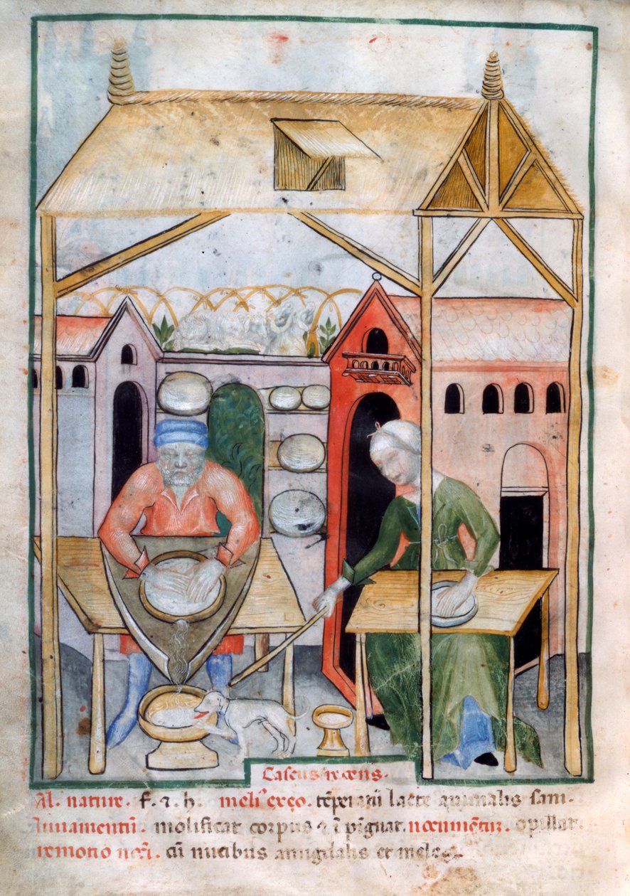 Osttillverkning, 1390-1400 av Unbekannt