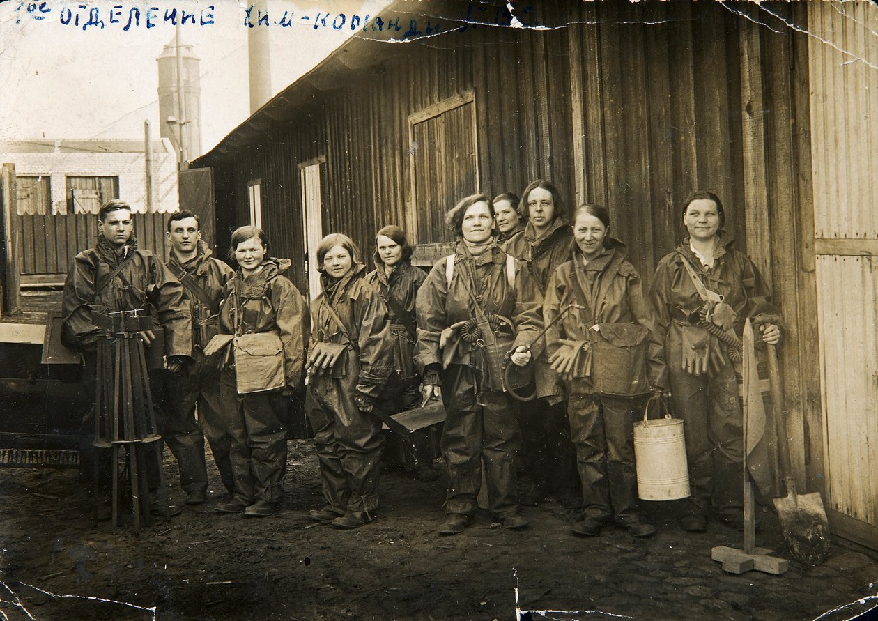 Kemisk försvarsenhet PVChO, USSR, 1930-talet av Unbekannt