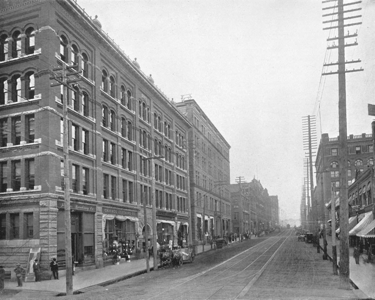 Cherry Street, Seattle, Washington, USA, c1900. av Unbekannt