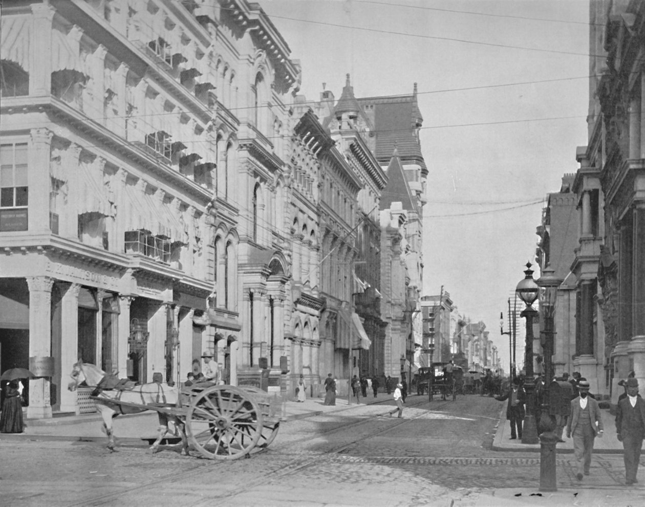 Chestnut Street, Philadelphia, 1800-talet av Unbekannt