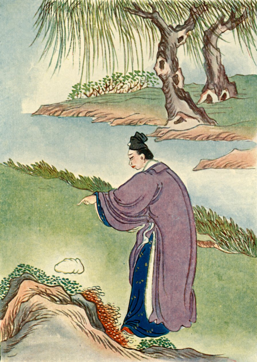 "Chia Tzu-Lung hittar stenen", 1922. av Unbekannt
