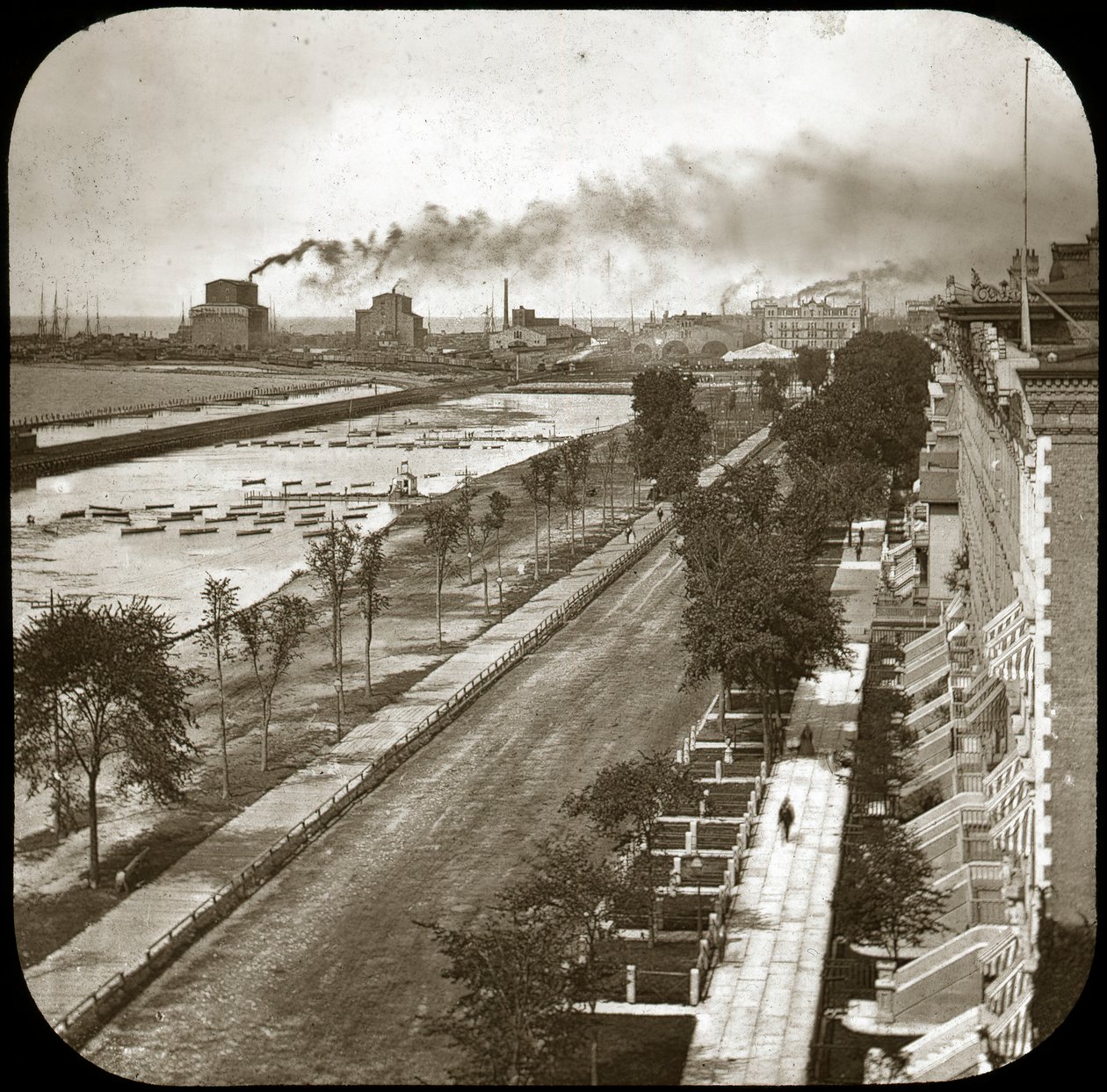 Chicago, Illinois, USA, sent 1800-tal eller tidigt 1900-tal av Unbekannt