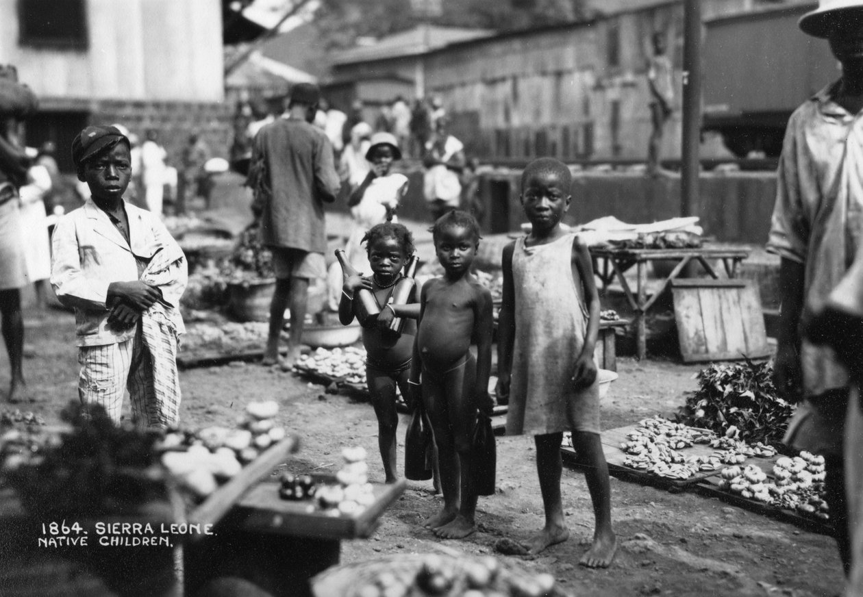 Barn, Sierra Leone, 1900-talet av Unbekannt