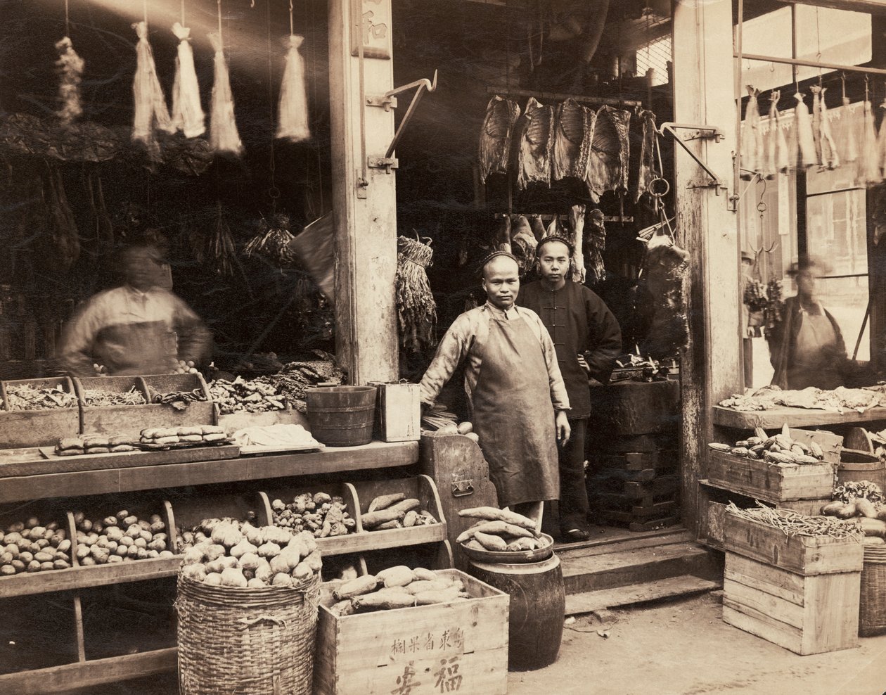Chinatown Grocery Store (s/v foto) av Unbekannt