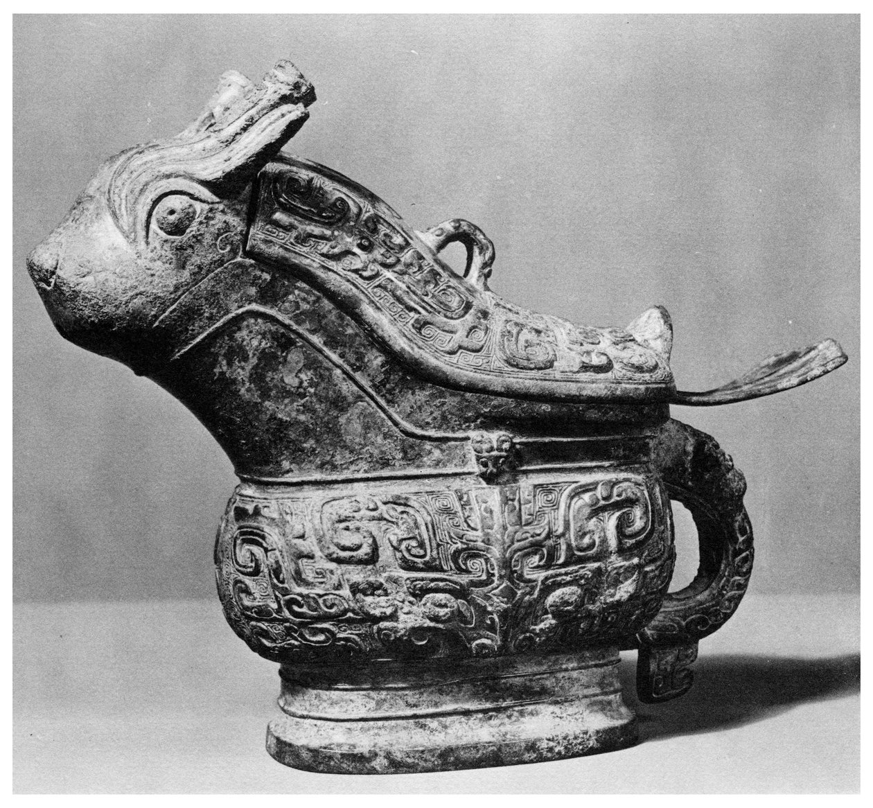 Kinesiskt rituellt vinkärl, 1958 av Unbekannt
