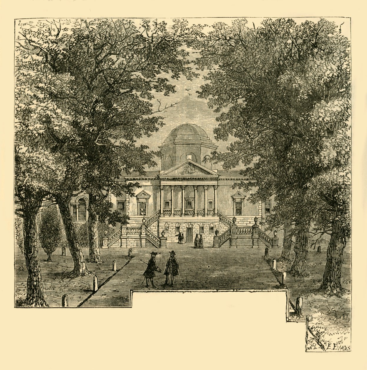 Chiswick House, 1763, c1878. av Unbekannt