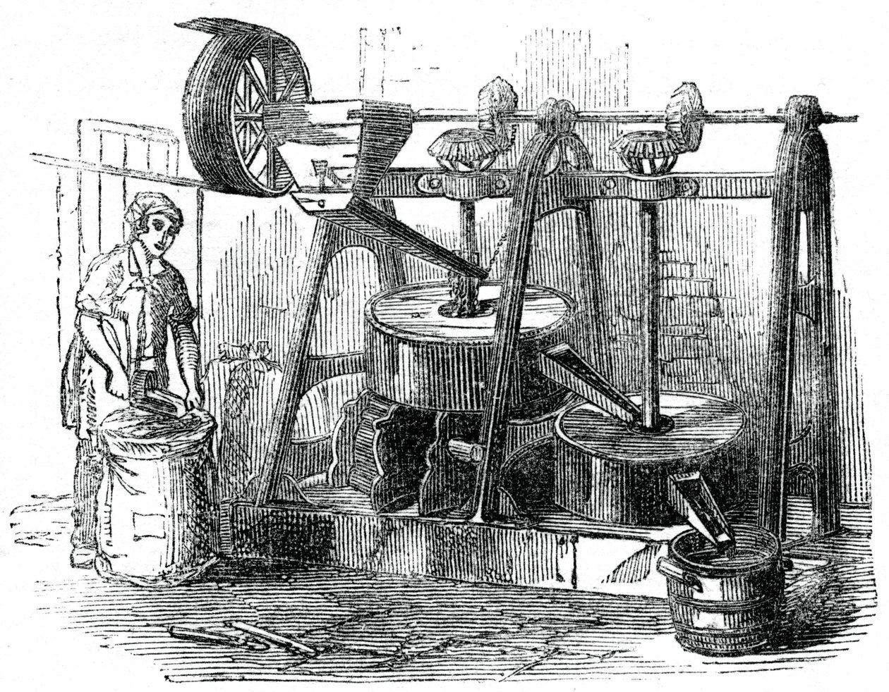 Chokladkvarn, 1886 av Unbekannt