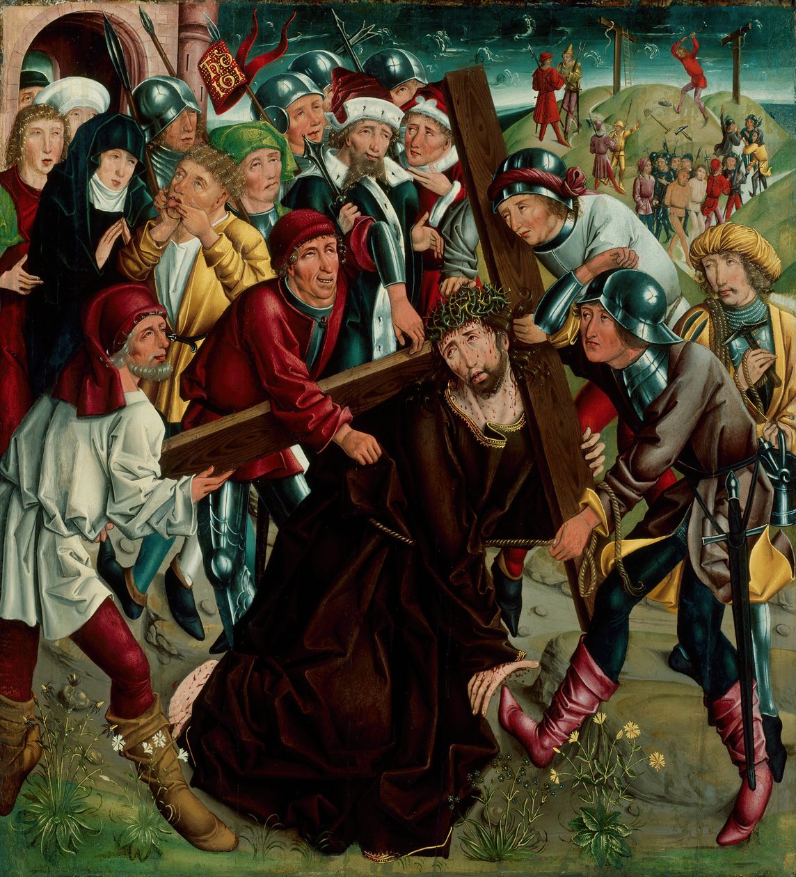 Kristus som bär korset, ca. 1490. av Unbekannt