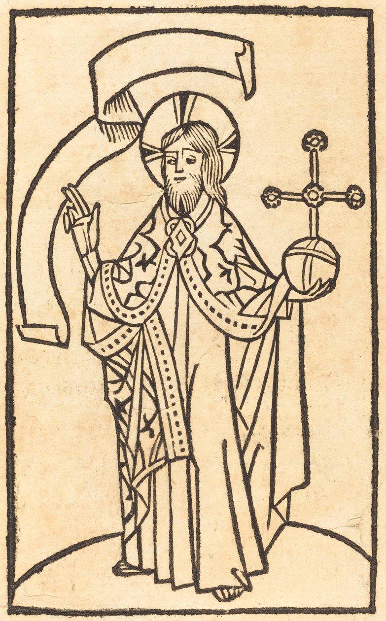 Kristus före Salvatore, ca. 1475. av Unbekannt