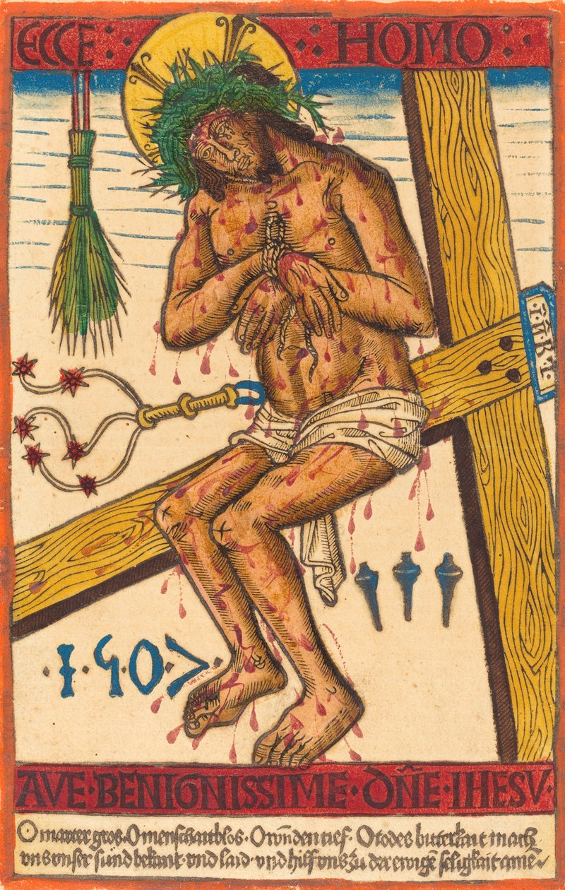 Kristus som sorgens man, 1507. av Unbekannt