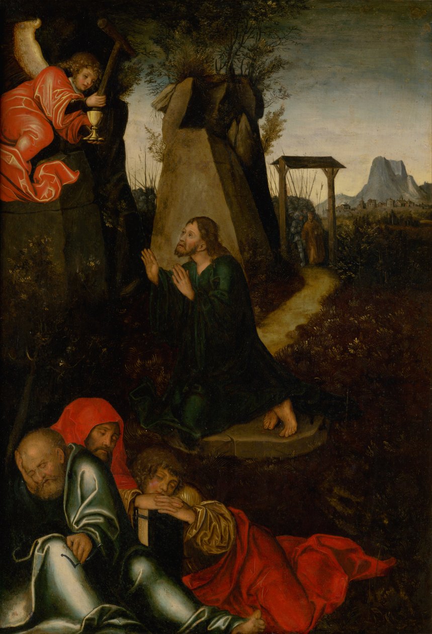 Christ on the Mount of Olives av Unbekannt