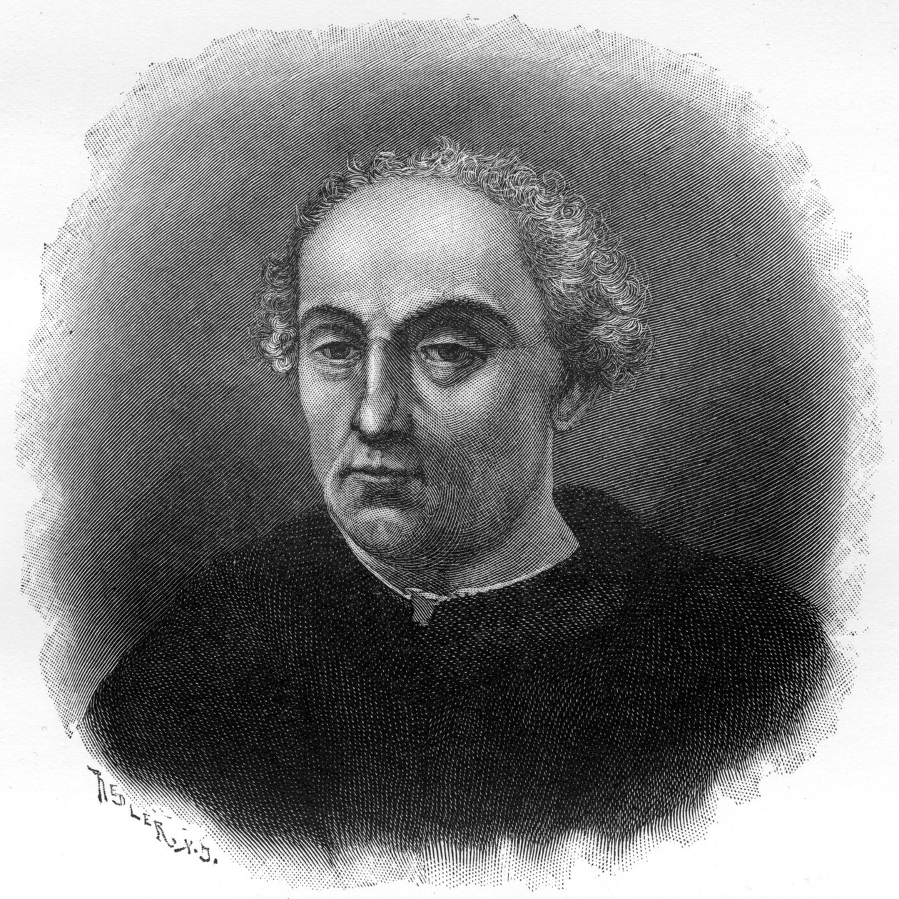 Christopher Columbus, genuesisk navigatör och upptäcktsresande, 1901 av Unbekannt