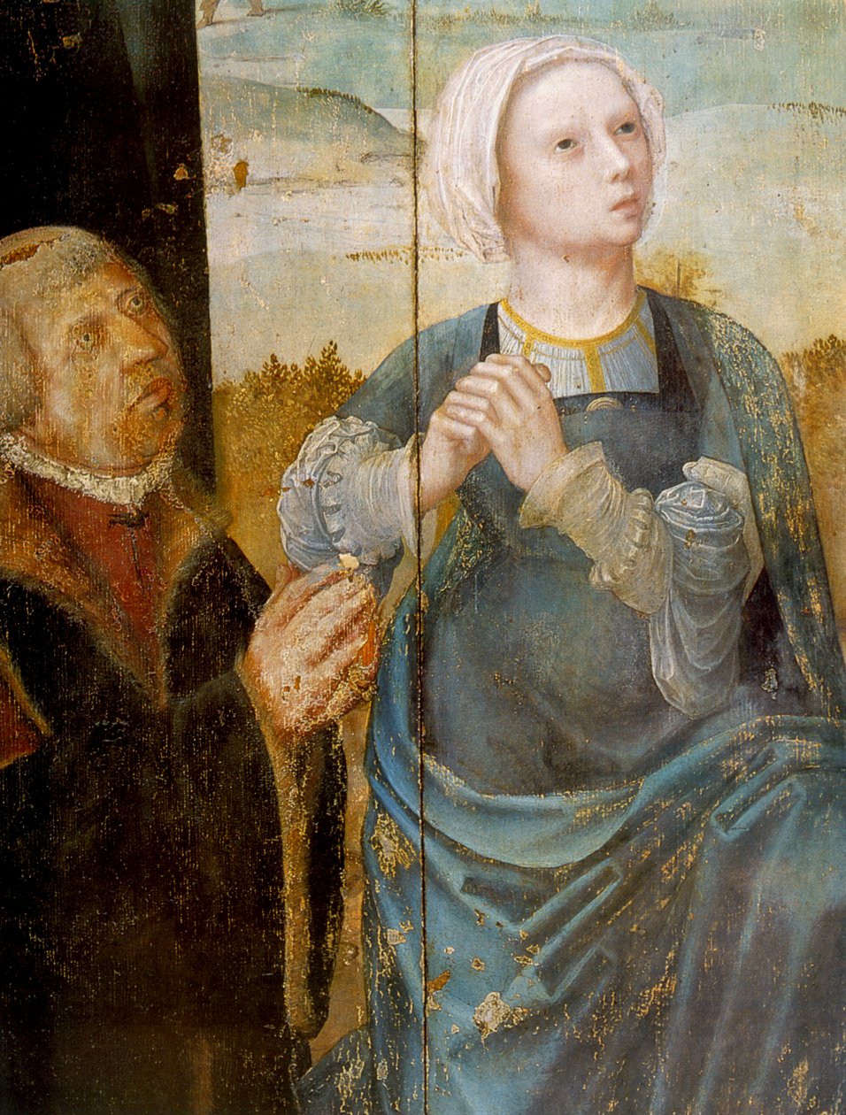 Christs Passion, detalj från St Antonius altartavla, 1500-talet av Unbekannt