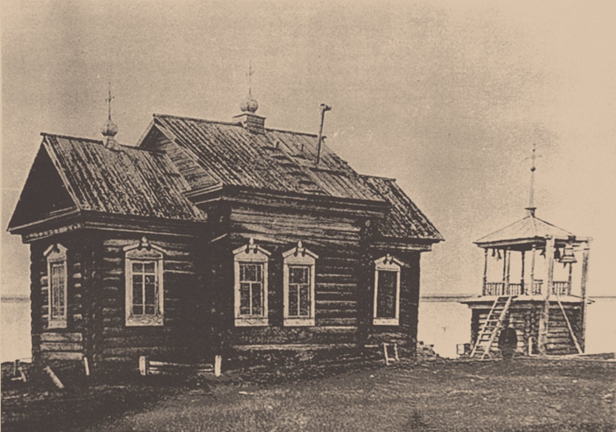 Kyrkan för presentation av den heliga jungfru Maria, Dudinka, 1910-talet av Unbekannt