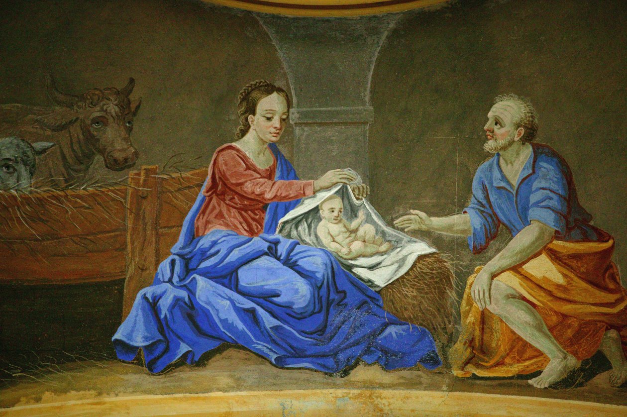 Kyrkan Saint-Nicolas de Veroce. Födelsekyrkan Saint Nicolas de Veroce Frankrike av Unbekannt