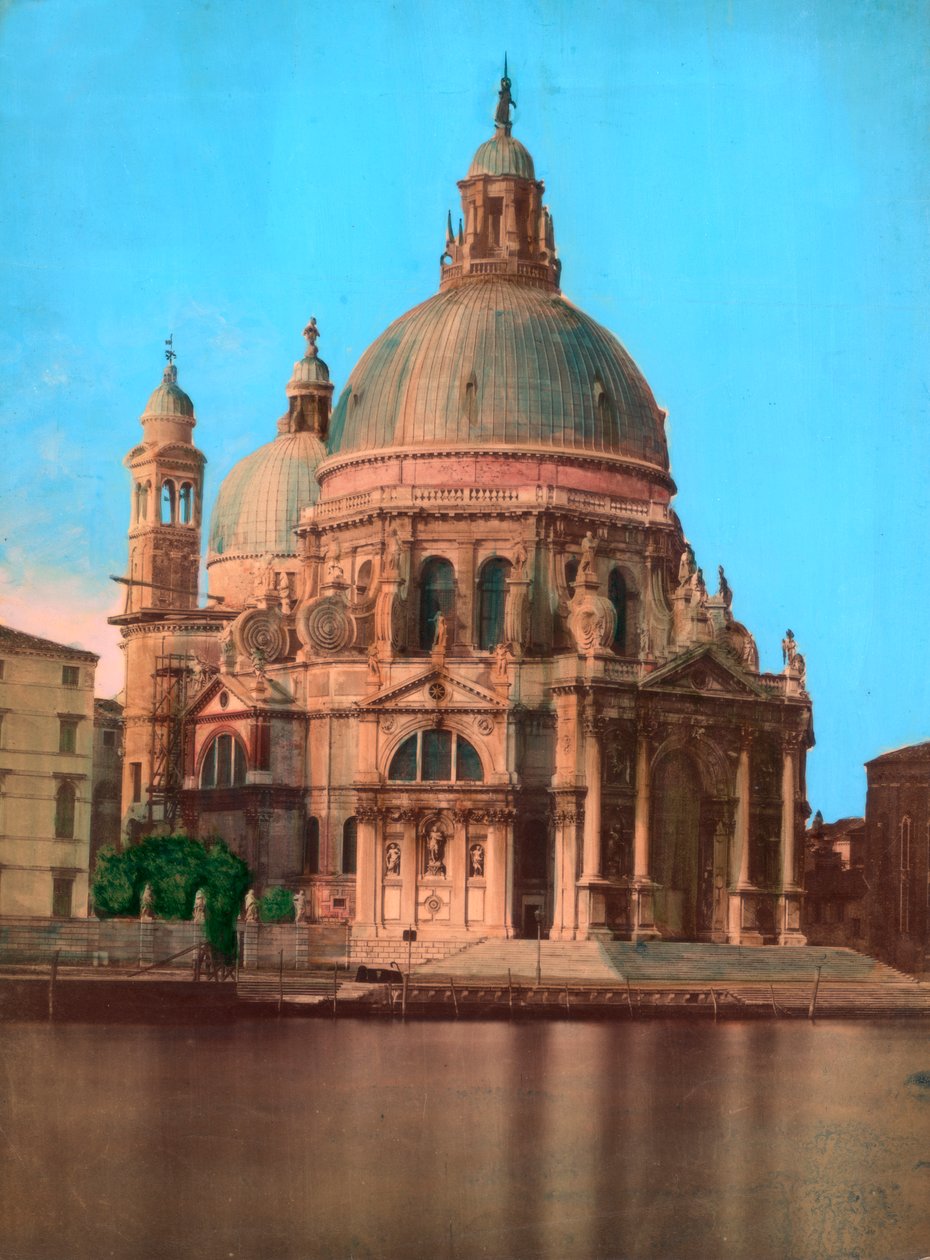 Kyrkan Santa Maria della Salute, Venedig, Italien av Unbekannt